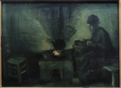 Maroufle chłopskie na drewnie – Vincent van Gogh (1853-1890) 1885 Ndz. 0,29x0,4 m Paryż, Muzeum Orsay autorstwa Vincent van Gogh