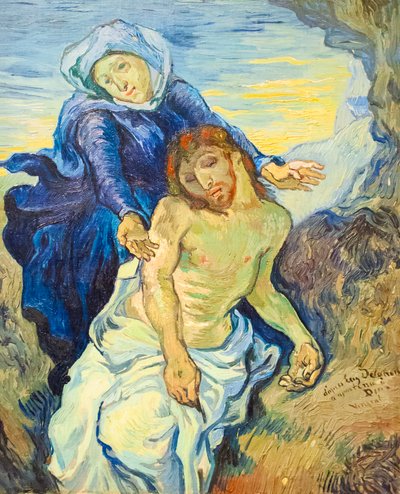 Pieta autorstwa Vincent van Gogh
