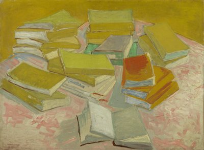 Stosy francuskich powieści autorstwa Vincent van Gogh