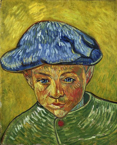 „Portret Camille Roulin” Obraz Vincenta van Gogha (1853-1890) 1888 Wymiary 40,5 x 32,5 cm Muzeum Van Gogha, Amsterdam autorstwa Vincent van Gogh