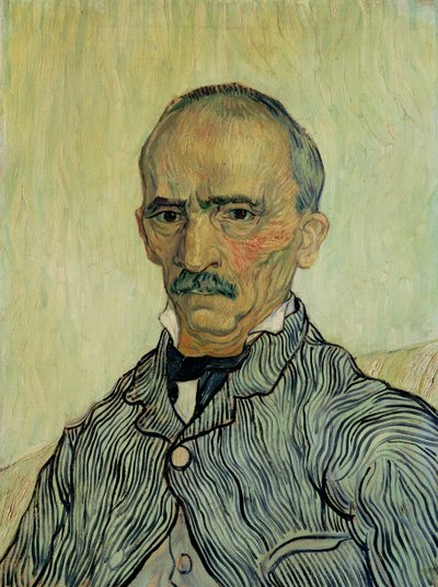 Portret nadinspektora Trabuca w szpitalu św. Pawła autorstwa Vincent van Gogh