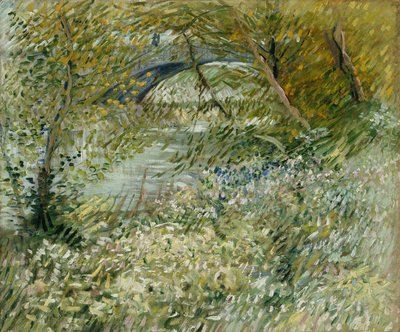 Brzeg rzeki na wiosnę autorstwa Vincent van Gogh