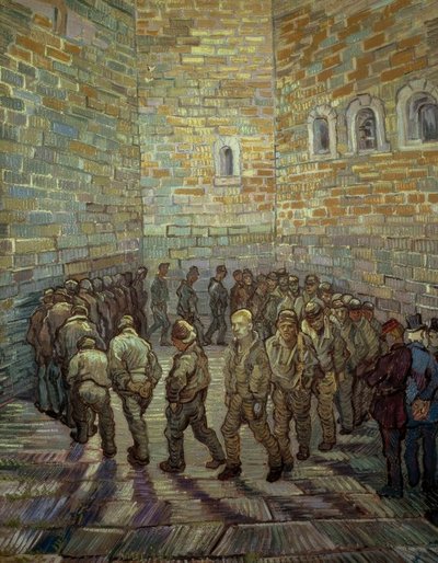 Runda więźniów autorstwa Vincent van Gogh