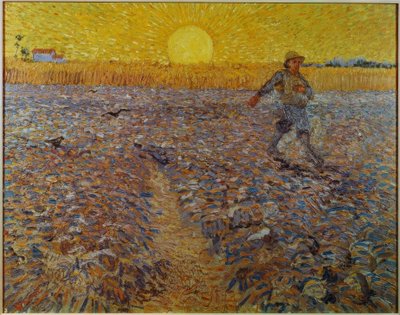 Siewca o zachodzie słońca autorstwa Vincent van Gogh