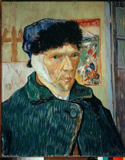 Autoportret z zabandażowanym uchem autorstwa Vincent van Gogh