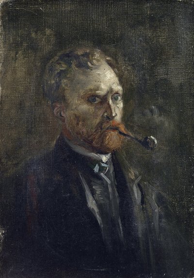 Autoportret autorstwa Gogha, Vincenta, van (1853-1890). Olej na płótnie, format : 27,2x19 autorstwa Vincent van Gogh