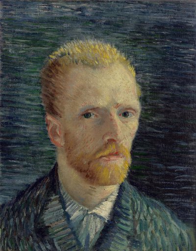 Autoportret autorstwa Gogha, Vincenta, van (1853-1890). Olej na płótnie, format : 42,2x34,5 autorstwa Vincent van Gogh