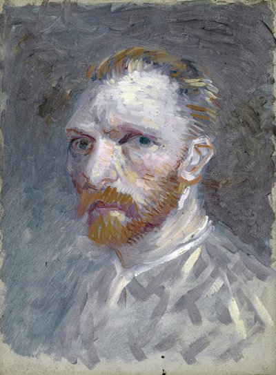 Autoportret autorstwa Gogha, Vincenta, van (1853-1890). Olej na tekturze, format : 19,1x14,1 autorstwa Vincent van Gogh