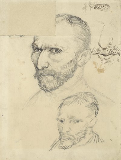 Autoportrety par Gogh, Vincent, van (1853-1890) autorstwa Vincent van Gogh