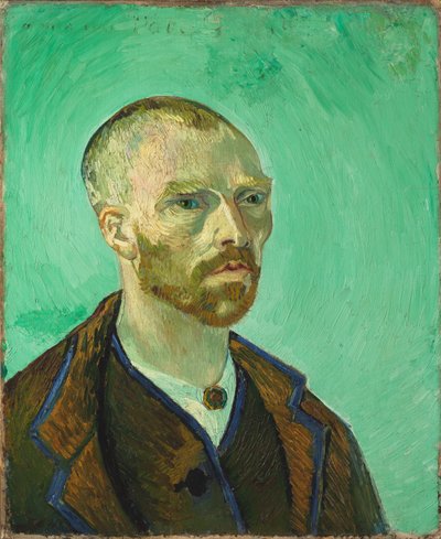 Autoportret (dedykowany Paulowi Gauguinowi) autorstwa Vincent van Gogh