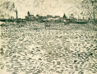 Letni wieczór w Arles autorstwa Vincent van Gogh