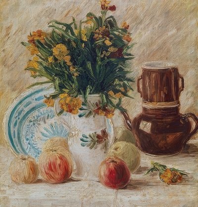 Martwa natura. Około 1886 r. autorstwa Vincent van Gogh