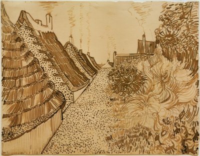 Straße w Saintes-Maries-de-la-Mer autorstwa Vincent van Gogh