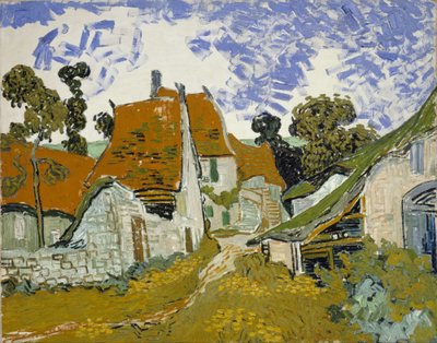 Ulica w Auvers-sur-Oise autorstwa Vincent van Gogh