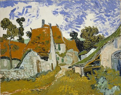 Ulica w Auvers-sur-Oise autorstwa Vincent van Gogh