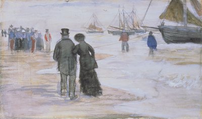 Plaża w Scheveningen autorstwa Vincent van Gogh