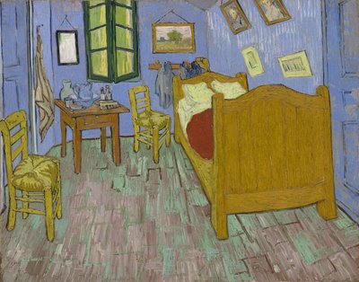 Sypialnia, 1889 autorstwa Vincent van Gogh