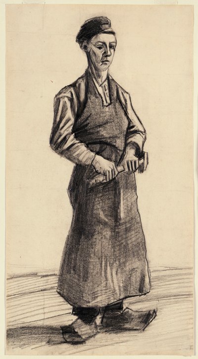 Chłopiec kowala, 1882 autorstwa Vincent van Gogh
