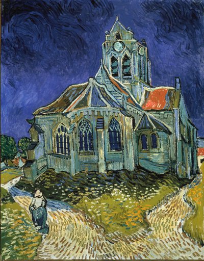 Kościół w Auvers autorstwa Vincent van Gogh