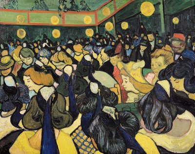 Sala Tańca w Arles, 1888 autorstwa Vincent van Gogh
