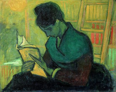 Czytelnik powieści, 1888 autorstwa Vincent van Gogh