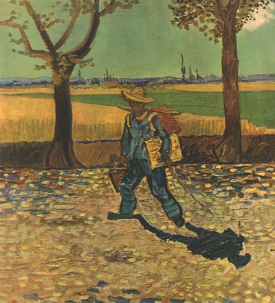 Malarz w drodze do pracy, czyli droga do Tarascon, sierpień 1888, 1947. autorstwa Vincent van Gogh
