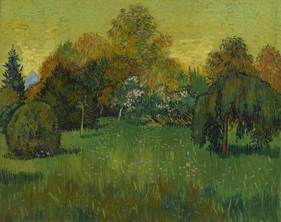 Ogród poety autorstwa Vincent van Gogh