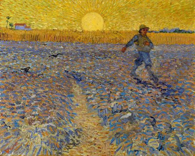 Siewca , ok. 1888 (olej na płótnie) autorstwa Vincent van Gogh