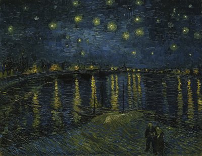 Gwiaździsta noc, 1888 autorstwa Vincent van Gogh