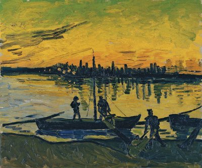 Stedory w Arles, 1888 r. autorstwa Vincent van Gogh