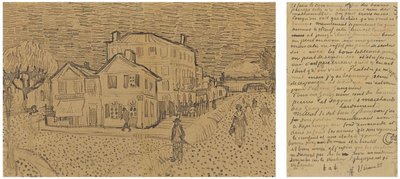 Żółty Dom Ulica, List do Theo z Arles, sobota, 29 września 1888 r. autorstwa Vincent van Gogh