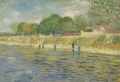 Brzeg Sekwany. Paryż, maj-lipiec 1887 autorstwa Vincent van Gogh