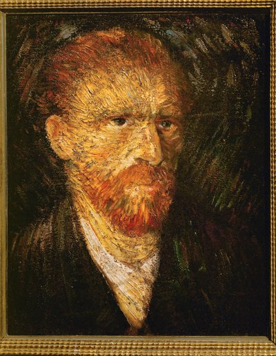 Van Gogh, autoportret, ok. 1887 (olej na płótnie) autorstwa Vincent van Gogh