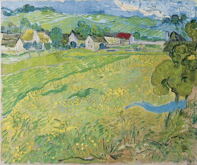 Les Vessenots w Auvers autorstwa Vincent van Gogh