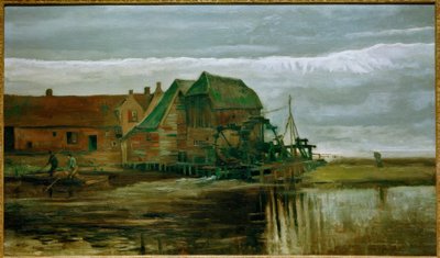 Młyn wodny w Gennep autorstwa Vincent van Gogh