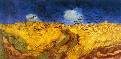 Pole pszenicy z krukami autorstwa Vincent van Gogh