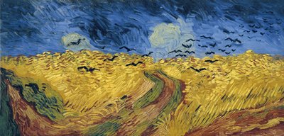 Pole pszenicy z wronami autorstwa Vincent van Gogh