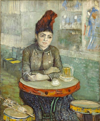 Kobieta w „Cafe Tambourin” autorstwa Vincent van Gogh