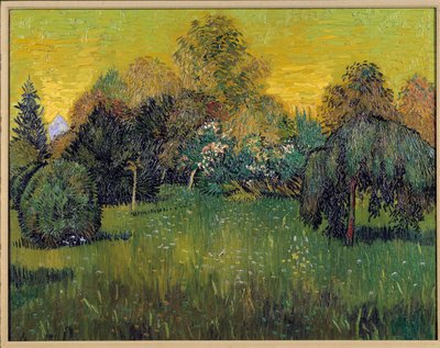 ogród poety autorstwa Vincent van Gogh