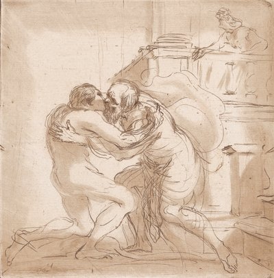 Powrót syna marnotrawnego, 1764-98. autorstwa Vincenzio Vangelisti
