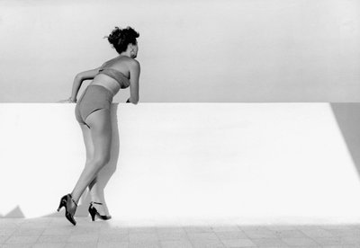 Kąpiący się, Włochy, ok. 1955 (odbitka żelatynowo-srebrowa) autorstwa Vincenzo Balocchi