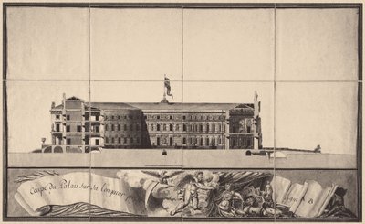 Zamek św. Michała w Petersburgu, 1797 r. autorstwa Vincenzo Brenna