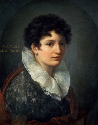 Portret Matilde Mazenchini, Vincenzo Camuccini (1771-1844), olej na płótnie, 61x49 cm, ok. 1815 autorstwa Vincenzo Camuccini