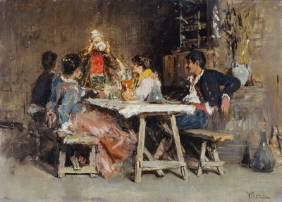 Kolacja weselna autorstwa Vincenzo Caprile