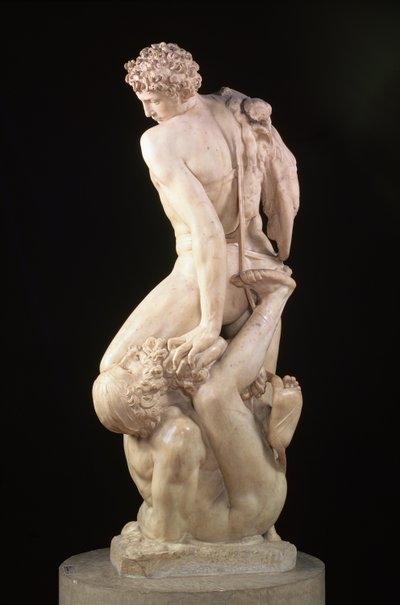 Honor zwycięża podstęp, 1561 (marmur) (zob. też 79838) autorstwa Vincenzo Danti