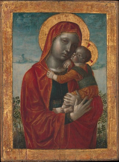 Madonna z Dzieciątkiem, ca. 1480. autorstwa Vincenzo Foppa