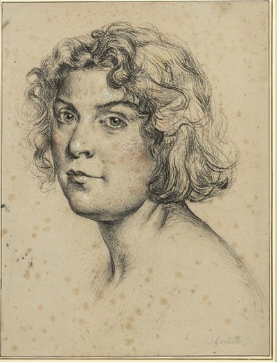 Portret kobiety autorstwa Vincenzo Gemito