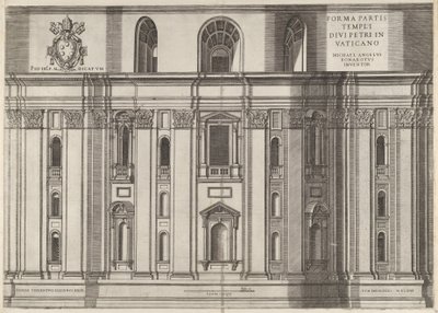 Zwierciadło świetności rzymskiej: św. Piotra, 1564. autorstwa Vincenzo Luchino