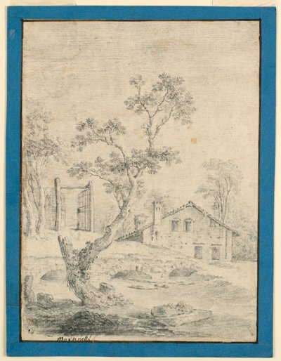 Krajobraz z Farmą autorstwa Vincenzo Martinelli