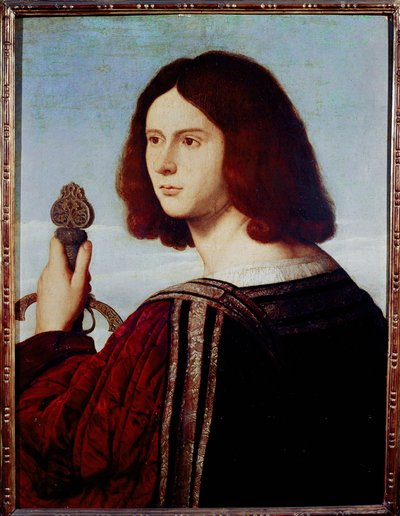 Portret Francesco Marii della Rovere, księcia Urbino autorstwa Vincenzo di Biagio Catena